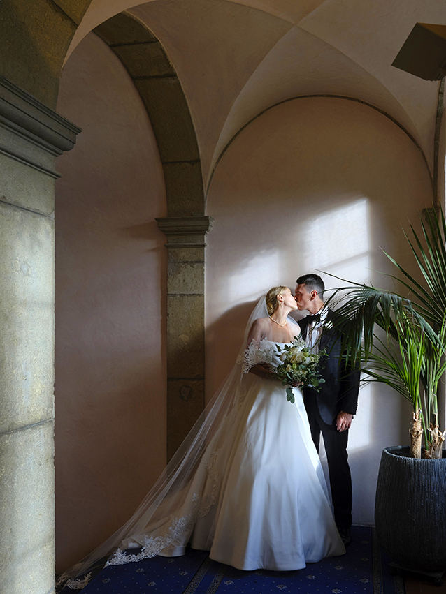 Une photo des mariés prise par Studio Prezzo
