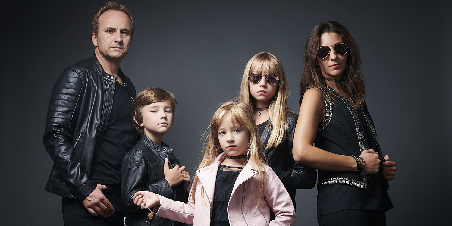 Photographe d une famille nombreuse à Annecy