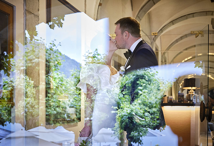 Une photo des mariés prise par Studio Prezzo