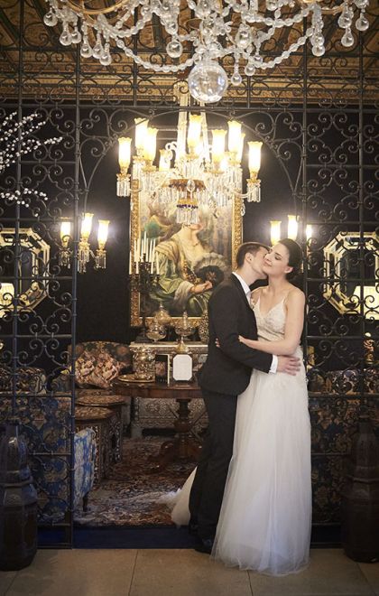 Une photo des mariés prise par Studio Prezzo
